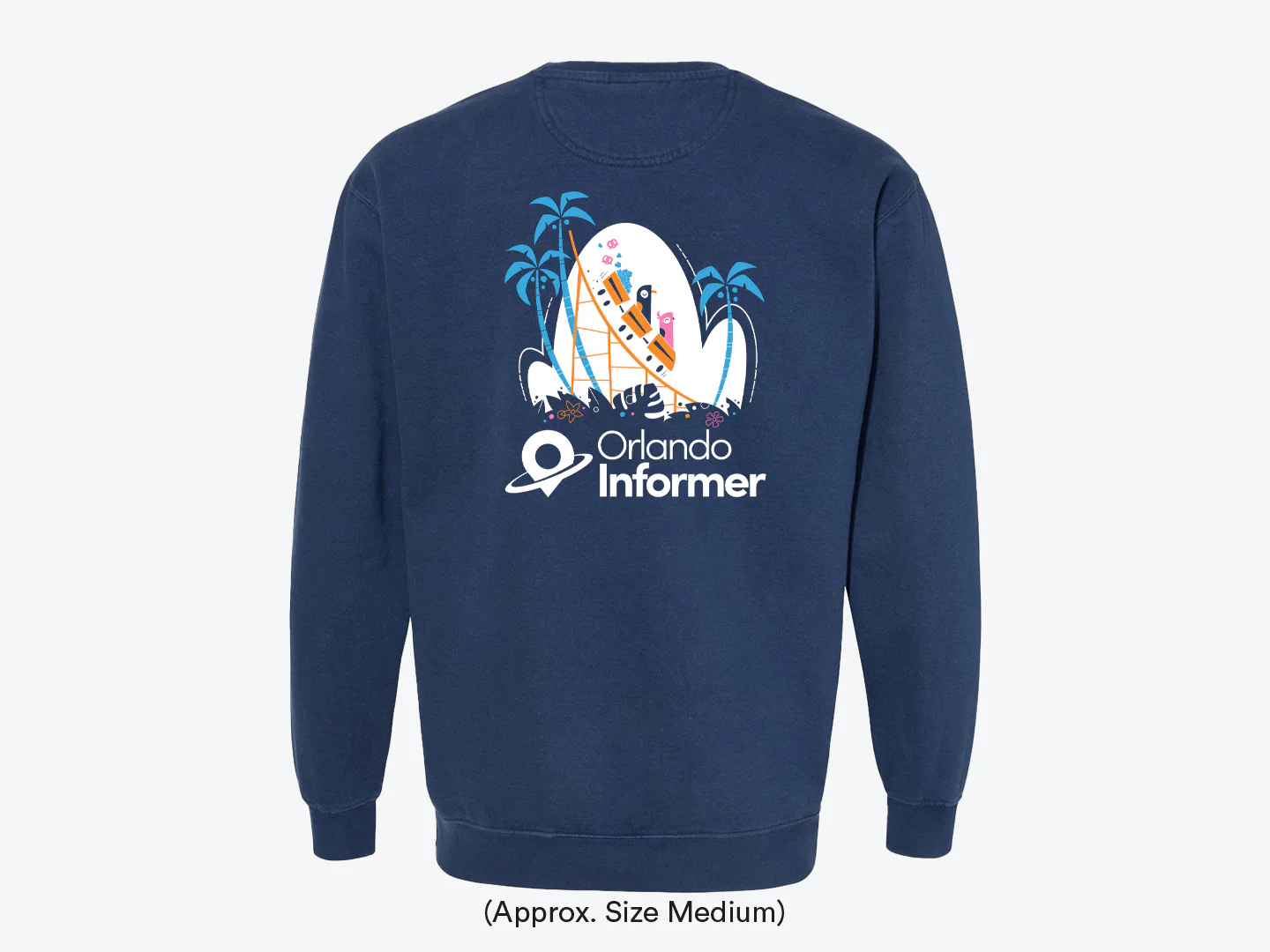 Snack Roller Coaster Crewneck - Image 3